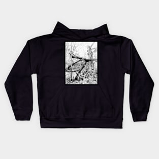 It Walks In The Night Kids Hoodie